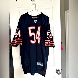 Vintage Reebok NFL Chicago Bears Brian Urlacher Jersey #52 Size Large